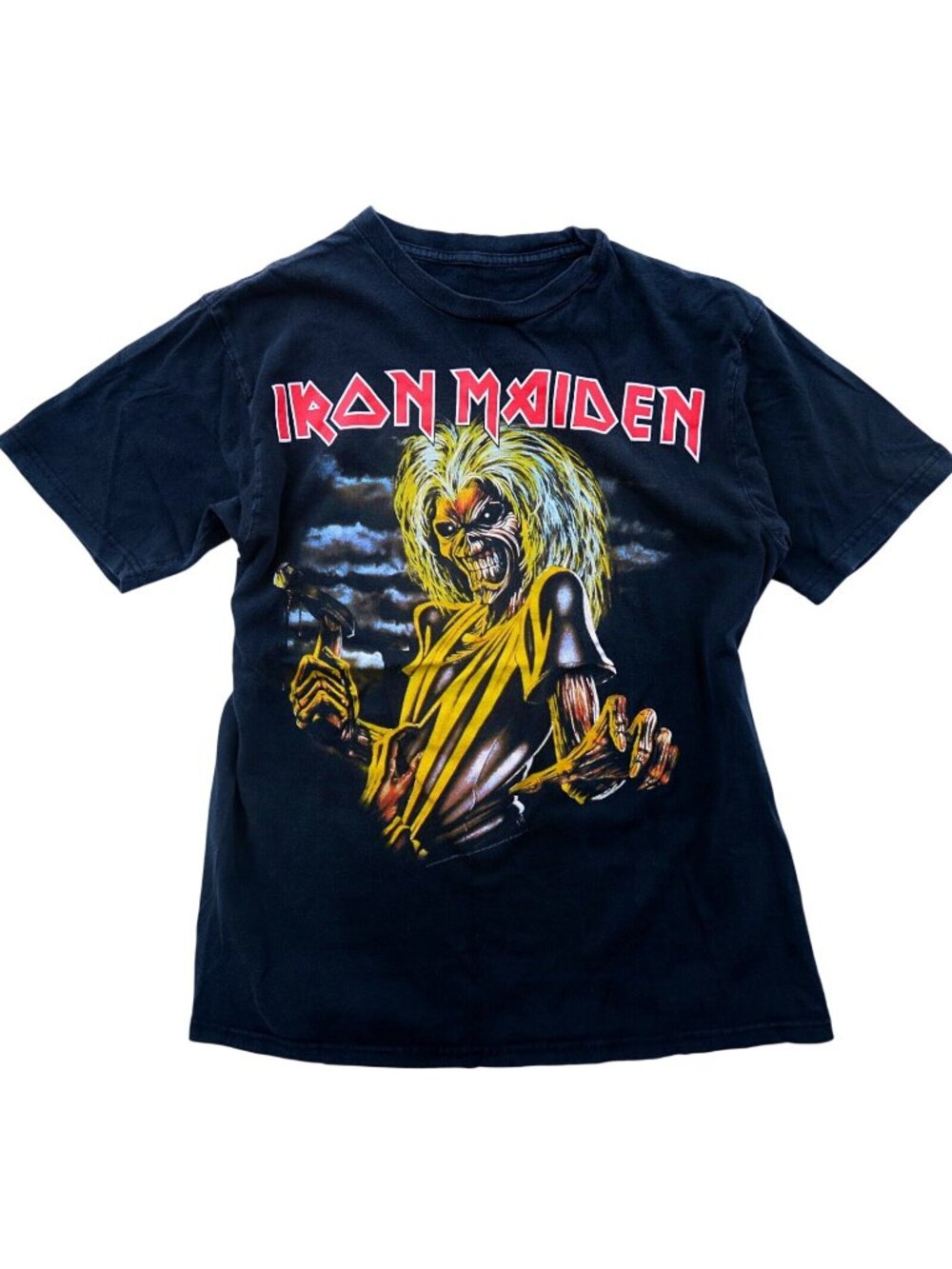 Iron Maiden Killers 2009 Band Tee Small Vintage-Style Metal T-Shirt